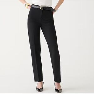 J. Crew Kate straight-leg pant in four-season stretch Black NWT size 10